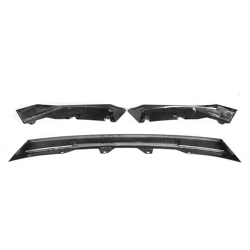 CarbonAero Elite Series: V-Style Dry Carbon Fiber Front Lip Splitter for BMW M3/M4 G80/G82/G83 CSL