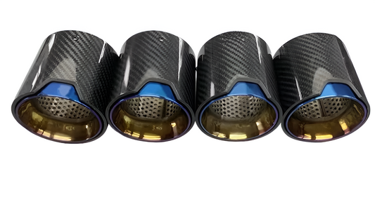 CarbonAero Elite Series: Carbon Fiber Exhaust Tips Set for BMW M3 G80 and M4 G82/G83