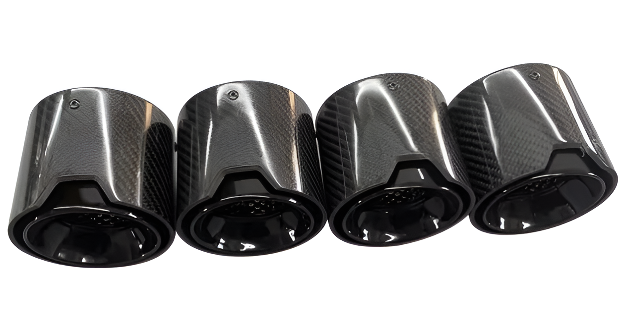 CarbonAero Elite Series: Carbon Fiber Exhaust Tips Set for BMW M3 G80 and M4 G82/G83