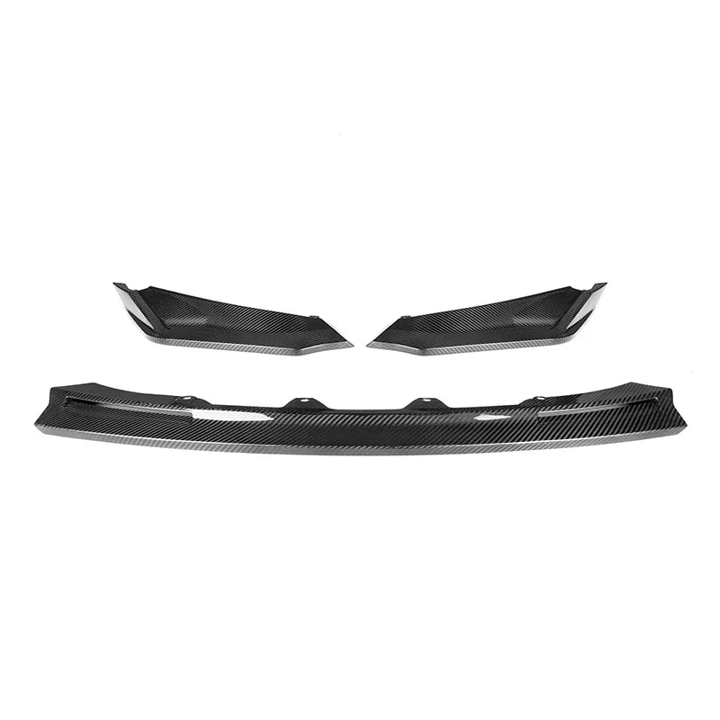 CarbonAero Elite Series: V-Style Dry Carbon Fiber Front Lip Splitter for BMW M3/M4 G80/G82/G83 CSL